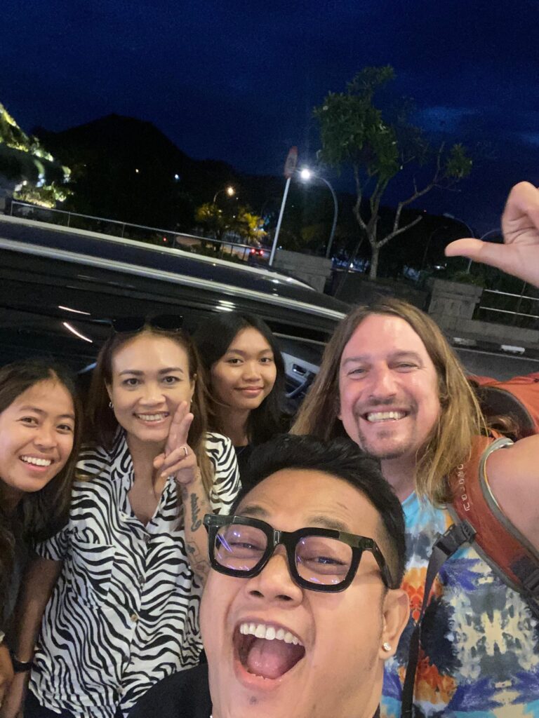 Adam Blacker in Bali