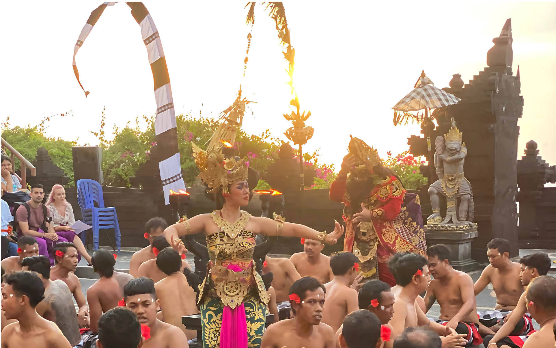 Uluwatu and kecak dance